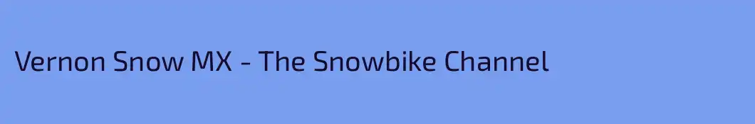 Vernon Snow MX - The Snowbike Channel